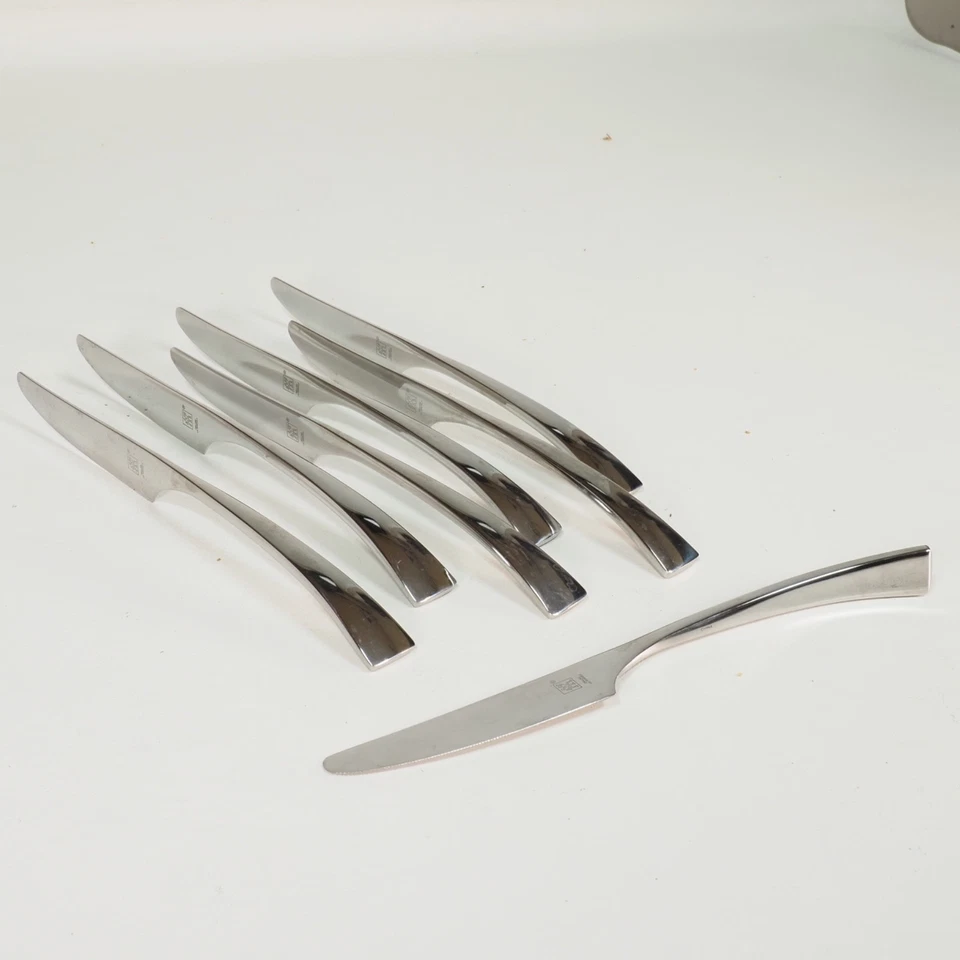 7 cuchillos de cena Zwilling J. A. Henckels BELLASERA Inoxidable Brillante 9 1/4" Foto 1 de 4