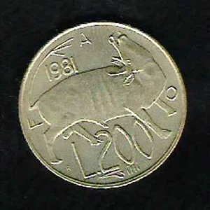 SAN MARINO - 200 LIRE - 1981 - Picture 1 of 2