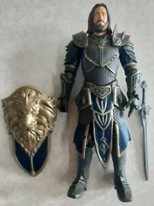 2016 Jakks Pacific Legendary Warcraft 6" Lothar Action Figure w/Shield & Sword