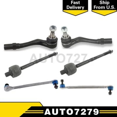 Комплект из 6 звеньев переднего стабилизатора подвески для Mercedes-Benz C250 внутренний внешний конец анкерного стержня - Изображение 1 из 4