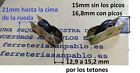 10 RUEDAS DE VENTANAS CORREDERAS repuestos aluminio pvc rodamientos climalit 104