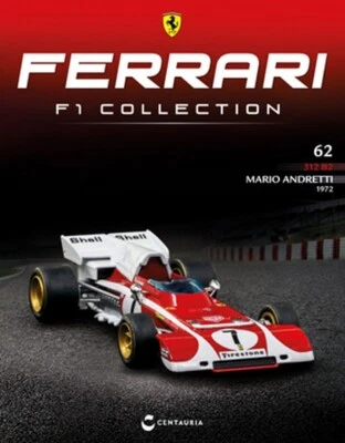NEW IXO 1:43 F1 FERRARI 312 B2 - Mario Andretti 1972 +Magazine no Minichamps - Immagine 1 di 3