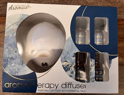 AROMATHERAPY Goldessence Aromas Portable Diffuser with Essential Oils A32 - Image 1 of 4
