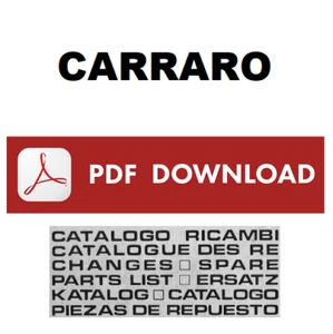 CARRARO 520.5 (ITMA 3.45) Catalogo ricambi Manuale parti esplosi trattore CD - Imagen 1 de 1