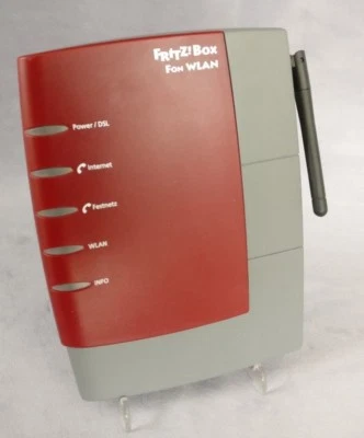 AVM FRITZBox Fon WLAN 7170 125 Mbps 4-Port 100 Mbps Verkabelt Router (20002361) - Bild 1 von 3