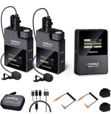 Comica BoomX-D Compact 2.4 GHz Dual Wireless Microphone System