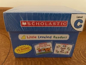 Scholastic Little Leveled Readers Level C box contains 75 books 5 copies of 15 - Picture 1 of 6