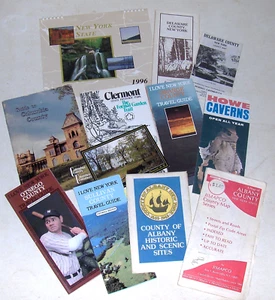 Vintage - NYS New York State Brochures Maps Booklets Calendar .. Assorted Lot - Picture 1 of 6