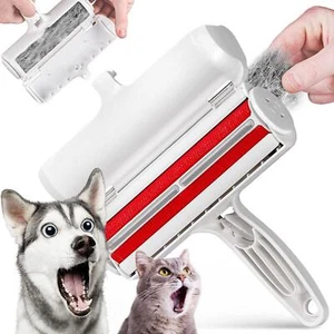 Rodillo removedor de pelo reutilizable para mascotas Chomchom gato perro y pelaje removedor cepillo de pelusa - Imagen 1 de 24