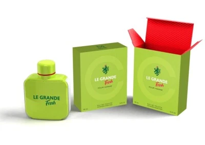 Le Grande Fresh дизайнерская туалетная вода одеколон 3,4 унц спрей от MCH Beauty Fragrances - Изображение 1 из 3