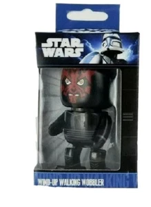Darth Maul Official Star Wars Wind-Up Walking Wobbler Mini Figure Character Toy - Picture 1 of 1