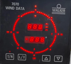 Walker P249 7070 Wind Data Speed and Direction Indicator HC#285 - Picture 1 of 10