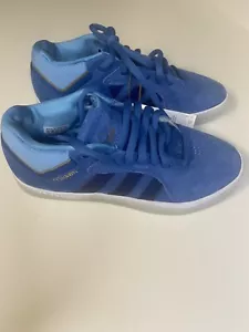 Adidas Skateboarding Tyshawn Jones Sky Blue Suede Size 5 H04934 Icy Soles NWOB - Picture 1 of 7