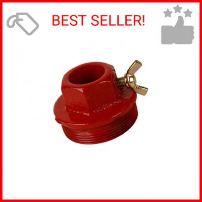 TERA PUMP - Spare 2-inch NPS Steel Bung Adapter for Drum Pumps with 1-inch Diame