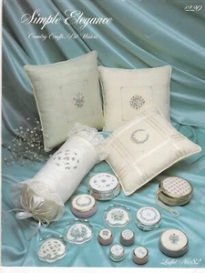 Simple Elegance by Pat Waters, Country Crafts, Cross Stitch Pattern Booklet - Bild 1 von 2