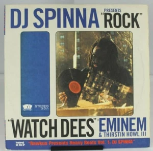 DJ SPINNA WATCH DEES FT EMINEM 12" SINGLE VINYL **QUICK SHIP** RWK 189-1 SCARCE - Picture 1 of 5