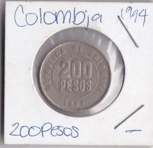 1994 Colombia 200 Pesos - Picture 1 of 2