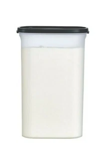 Tupperware Modular Mates Ovalado 5 Contenedor de Almacenamiento 12-1/4 Tazas y Sello Negro Nuevo - Imagen 1 de 2