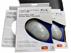 Micro Innovations Mano Contorno Mouse Due Pulsanti con Connessione PS/2 PD39P - Foto 1 di 3
