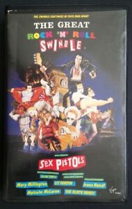 The Great Rock'n'Roll Swindle VHS Julian Temple Sex Pistols