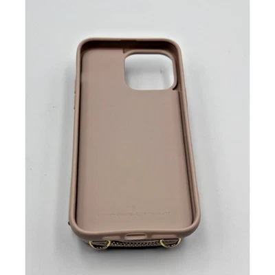 iPhone 13 / 14 Wallet Case with Zipper Pouch – Pink Beige, Card Holder - Image 1 of 3