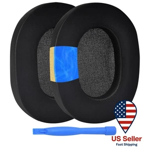 Replacement Ear Pads for Sony WH‑1000XM5 - Ice Silk Memory Foam Black - Picture 1 of 6