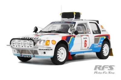 Peugeot 205 T16 Safari Rally Rally 1985 Timo Saloni 1:18 OttOmobile 1161 - Immagine 1 di 4