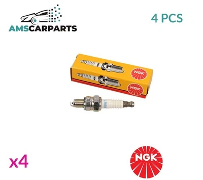 ENGINE SPARK PLUG SET PLUGS 6208 NGK 4PCS NEW OE REPLACEMENT - Image 1 of 4