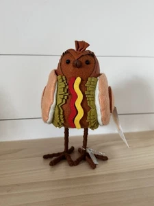 Target Spritz Sun Squad Sommer 2025 Featherly Friends Filz Hot Dog Vogel Franky - Bild 1 von 6