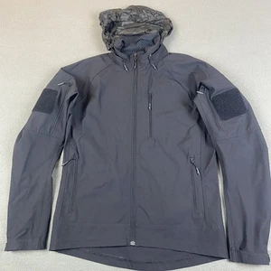 Beyond Clothing Jacket Mens M Black A5 Lightweight Wind Water Resistant Tactical - Picture 1 of 13