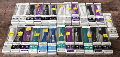 Лот из 25 новых быстрых автомобильных зарядных устройств WirelessGear Micro USB - Изображение 1 из 4