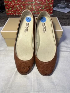 Michael Kors Fulton Moccasins Brown 7.5 - Picture 1 of 6