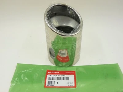 Tubo de escape genuíno Acura 2019-2021 acabamento Acura RDX R cromado 18310-TJB-A11 - Imagem 1 de 3