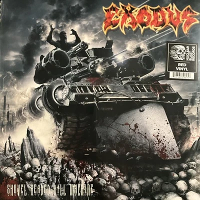 Exodus - Shovel Headed Kill Machine LP 2024 Nuclear Blast – NBR 59695 [Red] NEW - Image 1 of 3