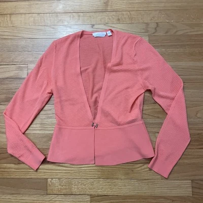 Cárdigan Boss Hugo Boss Mujer Talla M Naranja Lana Suéter Foto 1 de 4