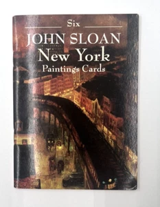 John Sloan New York Paintings Post Cards Booklet Art Painting Cards Unposted NEW - Bild 1 von 14
