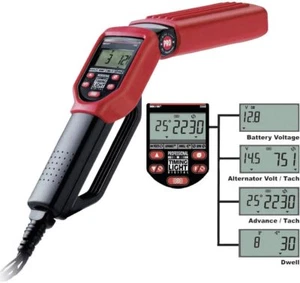 Stroboskoplampe Zündzeitpunkteinstellpistole Digital 5568 Profigerät 2-12 Zylind - Zdjęcie 1 z 4
