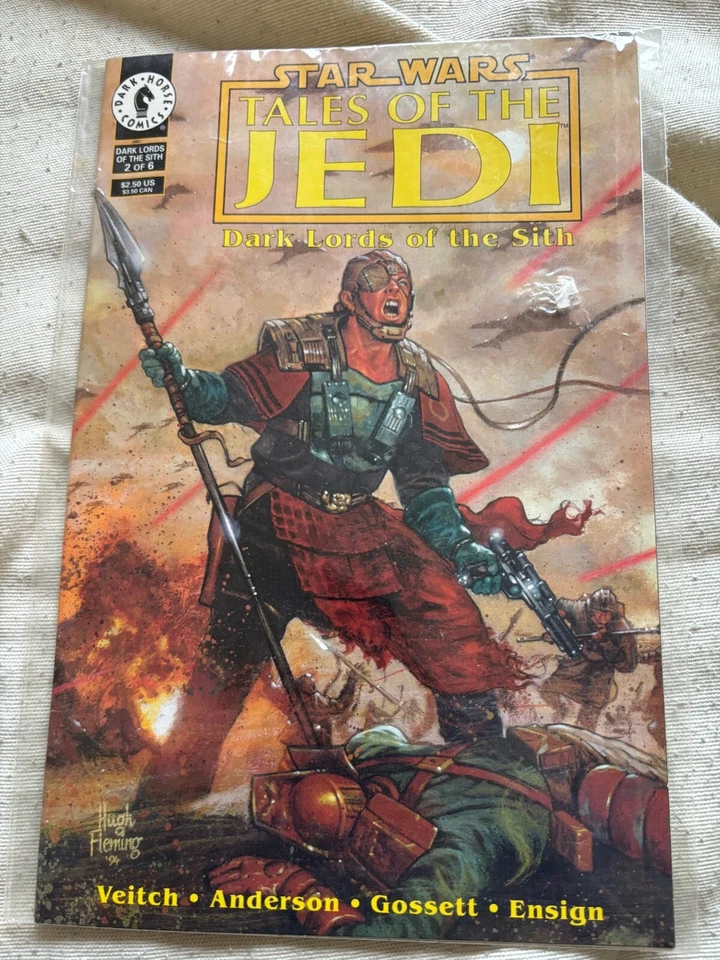 Star Wars Tales of the Jedi Dark Lords of the Sith #2 Dark Horse Comics - Photo 1/1
