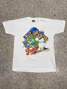 Detroit Tigers Cecil Fielder Home Runs short sleeve white color shirt KV30249 - Picture 1 of 2