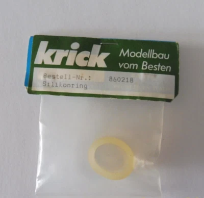 Krick Modellbau Art.-Nr. 860218  Auspuff "Silikonring"  -Altteil- - Image 1 of 3