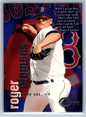 1996 Circa Baseball Card #10 Roger Clemens - Image 1 of 2