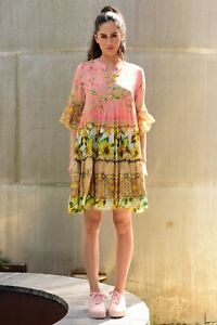 CURATE by Trelise Cooper - All To Gather Now Dress - PEACH DAISY