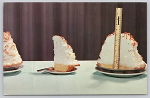 Max Dale's Restaurant Mile High Meringue Pie Mount Vernon Washington Postcard - Picture 1 of 2
