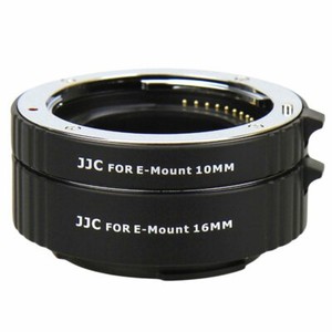 JJC AET-NEXS Automatic Extension Tube for Sony NEX E-Mount lens auto focus func.