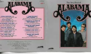 The Very Best Of ALABAMA Disc 1 CD Album - Imagen 1 de 1