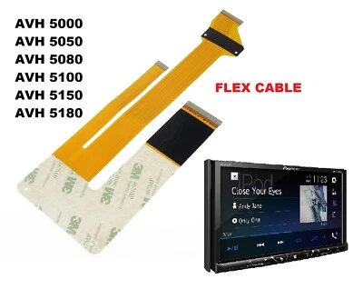 Flex FPC  Cable for Radio PIONNER AVH - 5000 / 5050 / 5080 / 5100 / 5150 / 5180 - Image 1 of 4