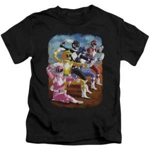 POWER RANGERS IMPRESSIONIST Toddler Kids Boys Graphic Tee Shirt 2T 3T 4T 4 5-6 7 - Picture 1 of 1
