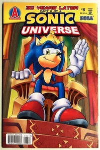 SONIC UNIVERSE Comic Book #6 September 2009 MOBIUS 30 YEARS LATER 2 of 4  NM- - Picture 1 of 3