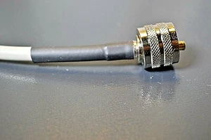 50Ω  RG-8/X PL-259 Ham / CB Shorty Coax Jumper Cables = Shorter Is Better - Picture 1 of 23