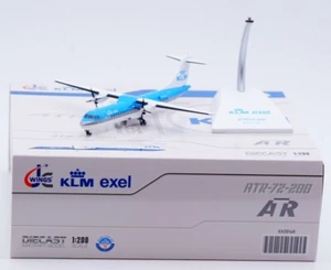1:200 JC Wings KLM exel ATR72-200 PH-XLH Diecast Aircraft Model XX20148 - Picture 1 of 15